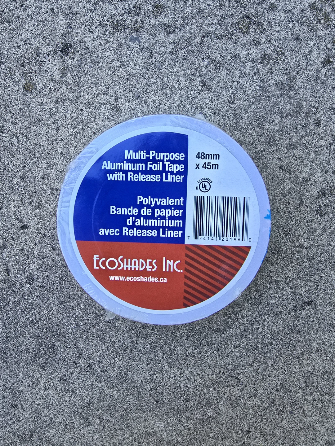 Ecoshades Multi-Purpose Aluminum Foil Tape