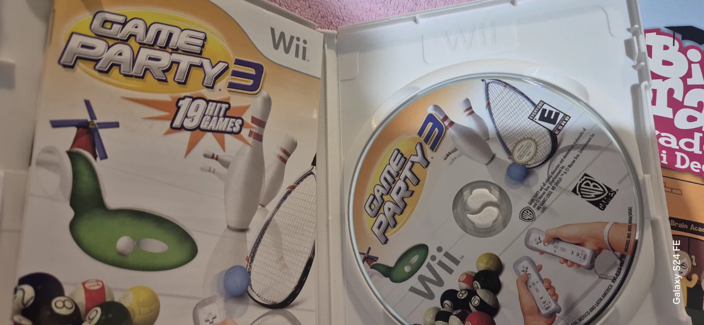 Nintendo Wii Games Bundle: Big Brain Academy & Game Party 3 - photo 2
