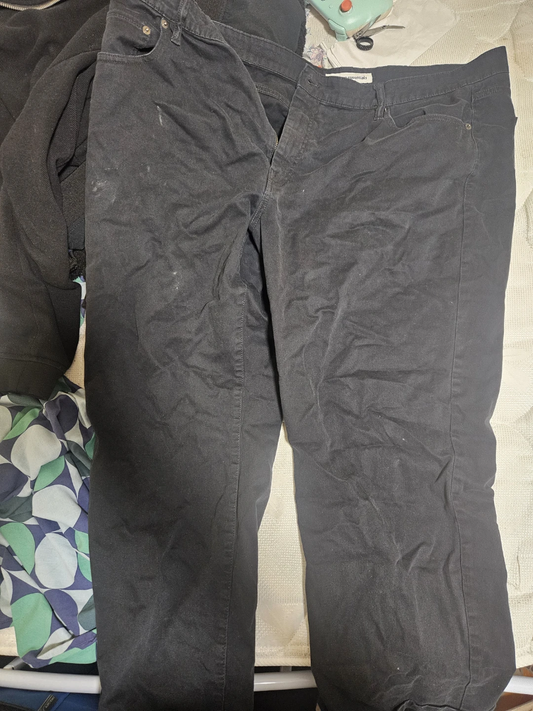 Black jeans relaxed fit - photo 2