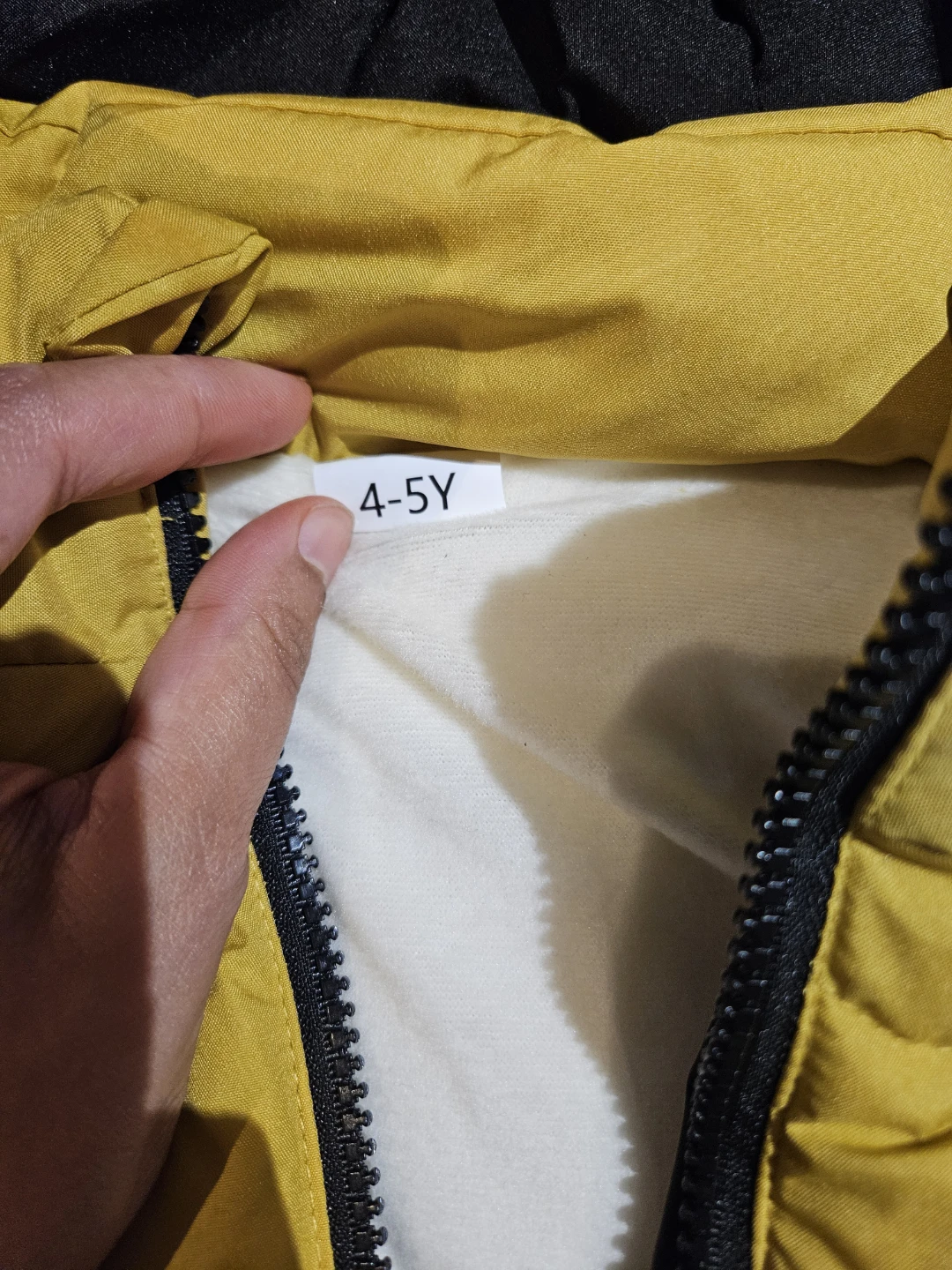 Mustard Yellow Bear Puffer Jacket - photo 5