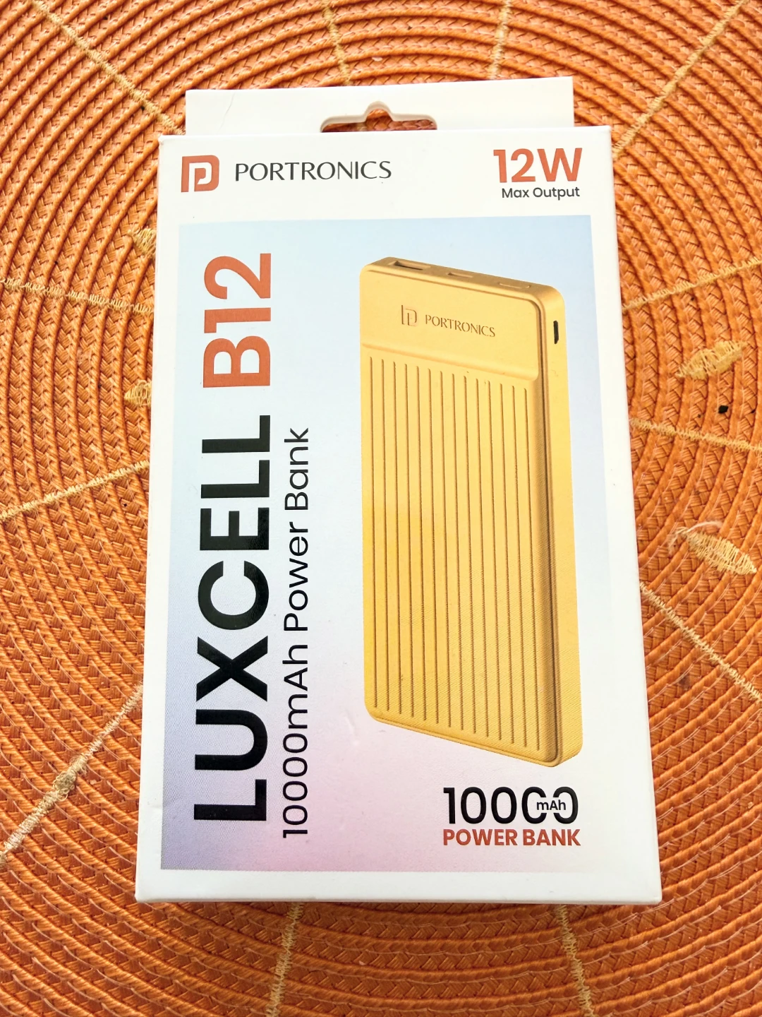 (NEW) Portronics Luxcell 10000mAh Power Bank