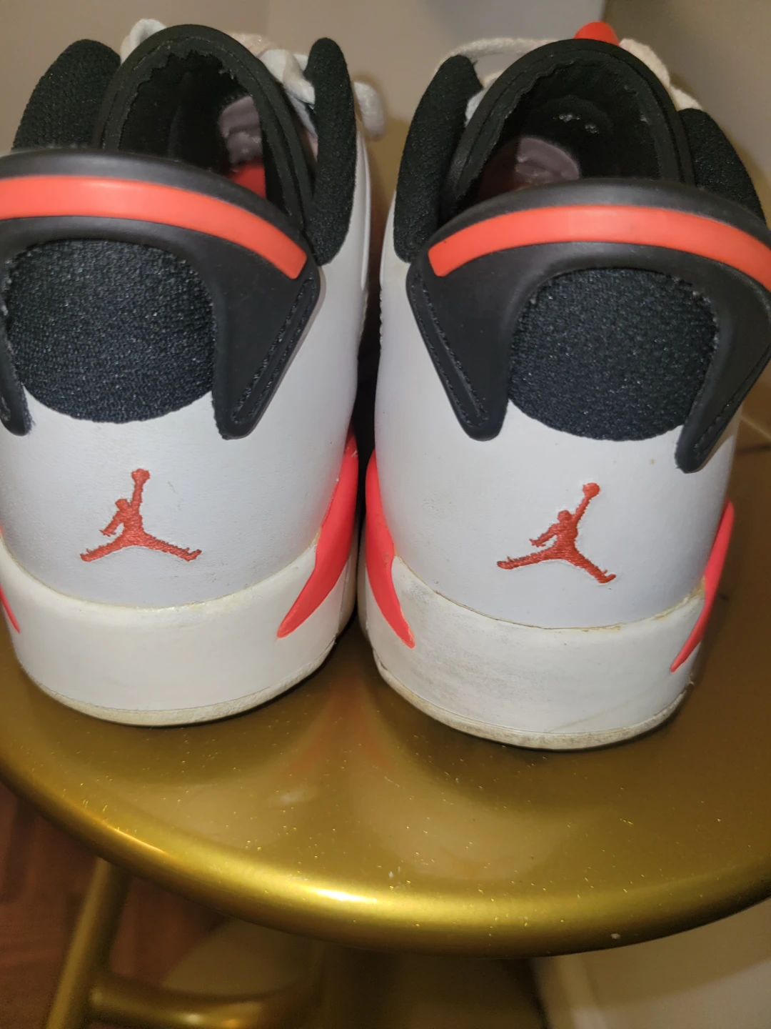Jordan 6 Low Pink and White Sneakers - photo 4