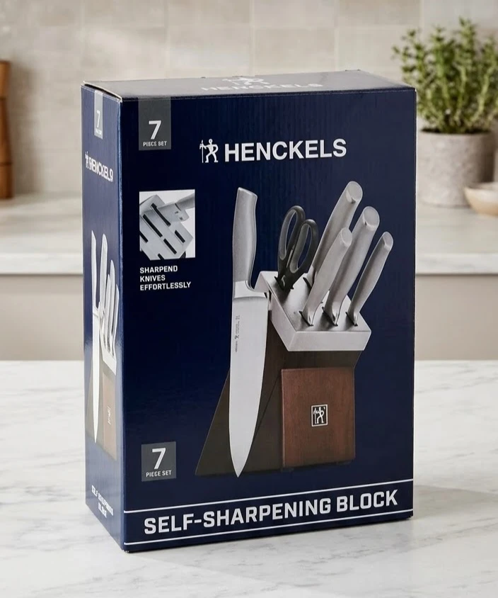 Henckels 7-Piece Self-Sharpening Knife Block Set - photo 2