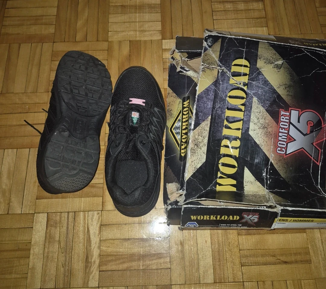 Approved workload safety boots