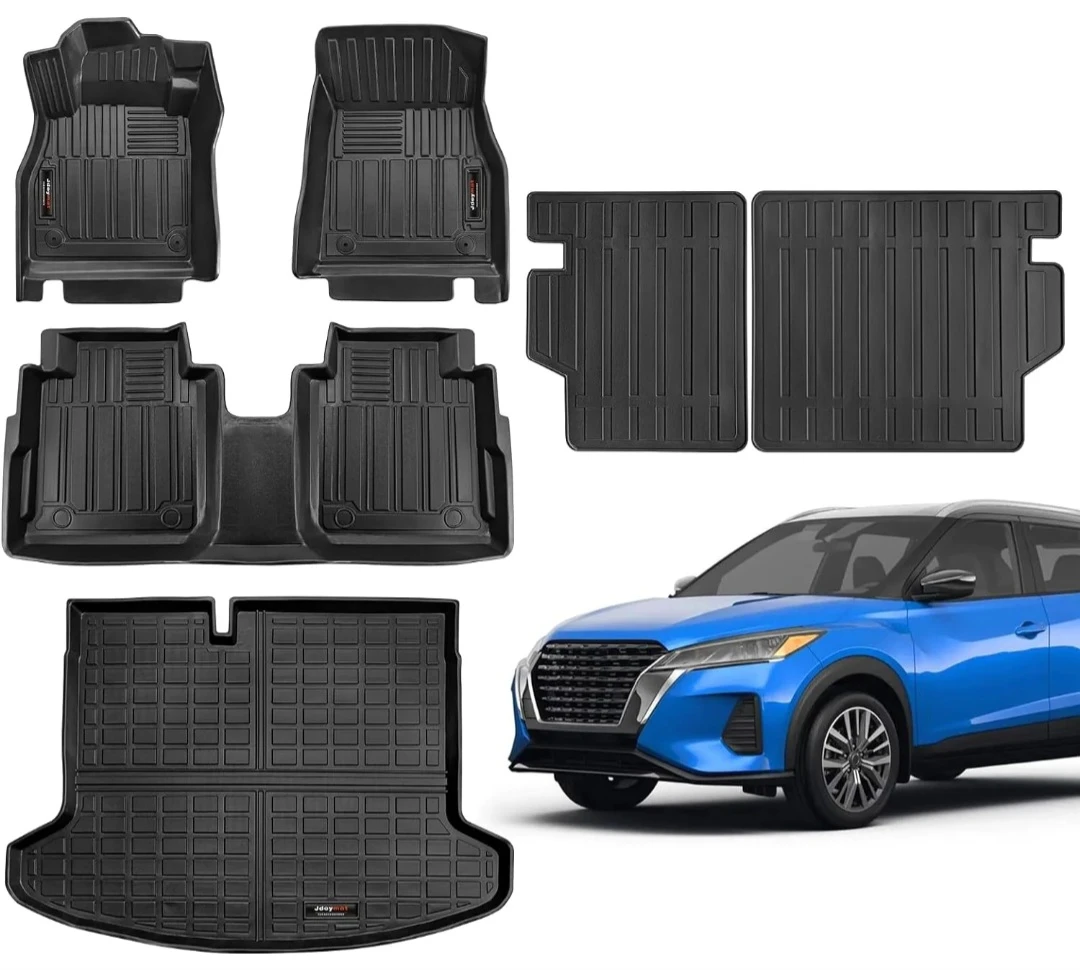 Jdeymat Floor Mats for Nissan Kicks 2018-2023