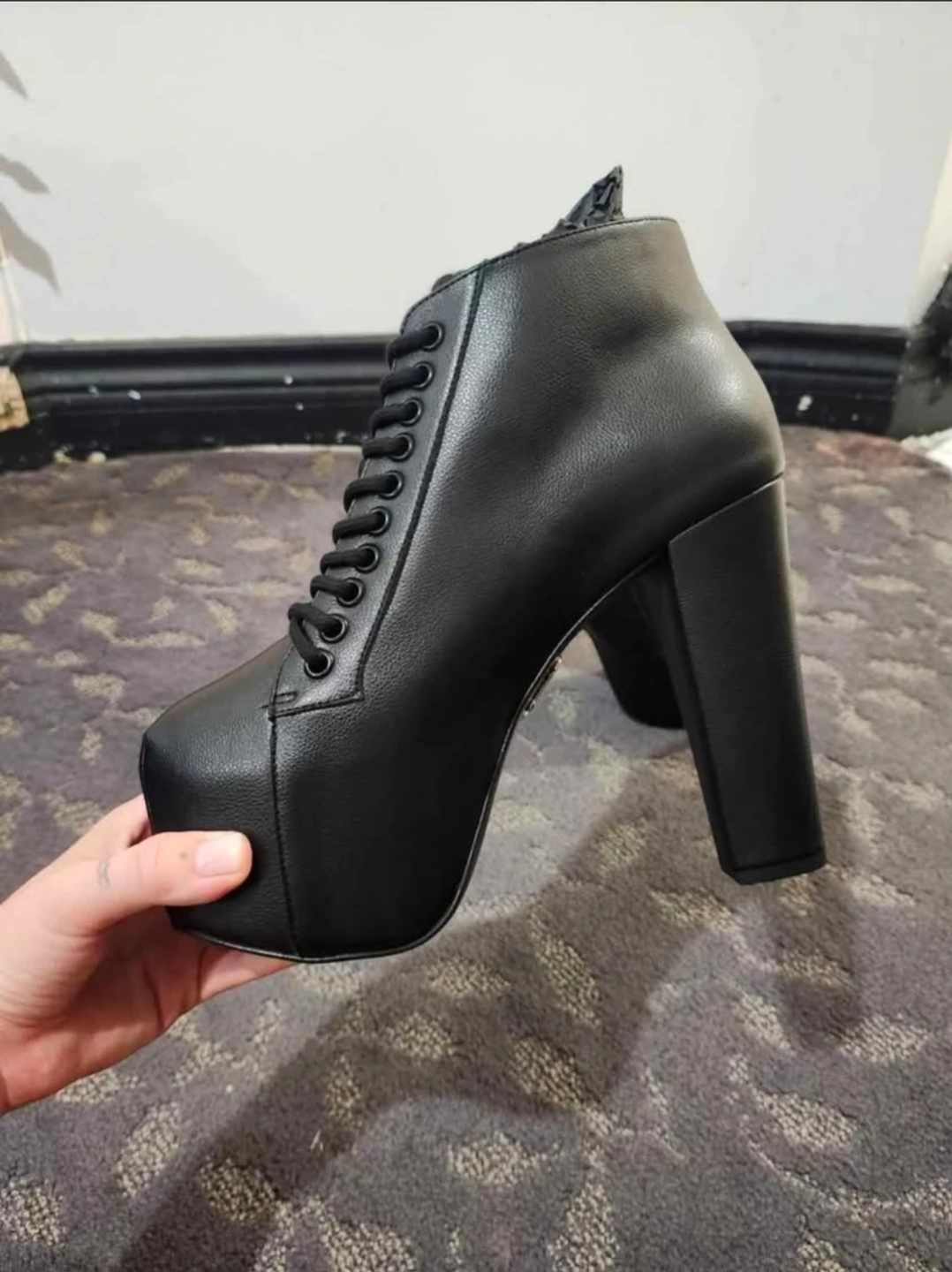 Kat Von D Trooper platforms heels - photo 4