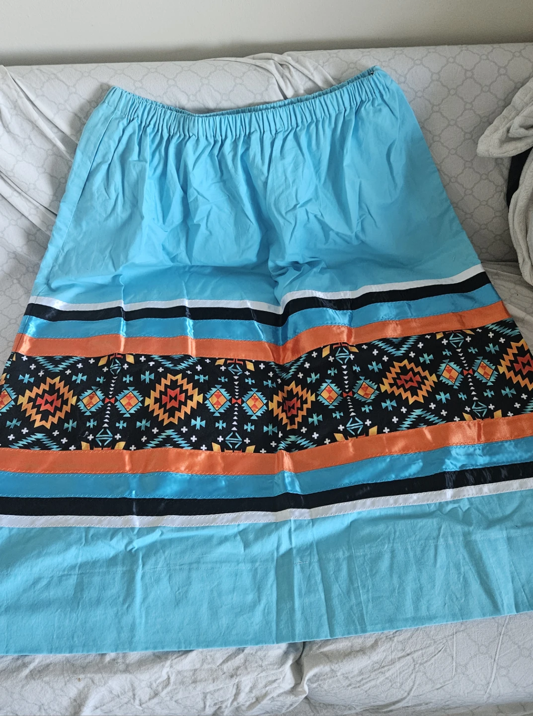 Handmade Indigenous Ribbon Skirt - photo 2