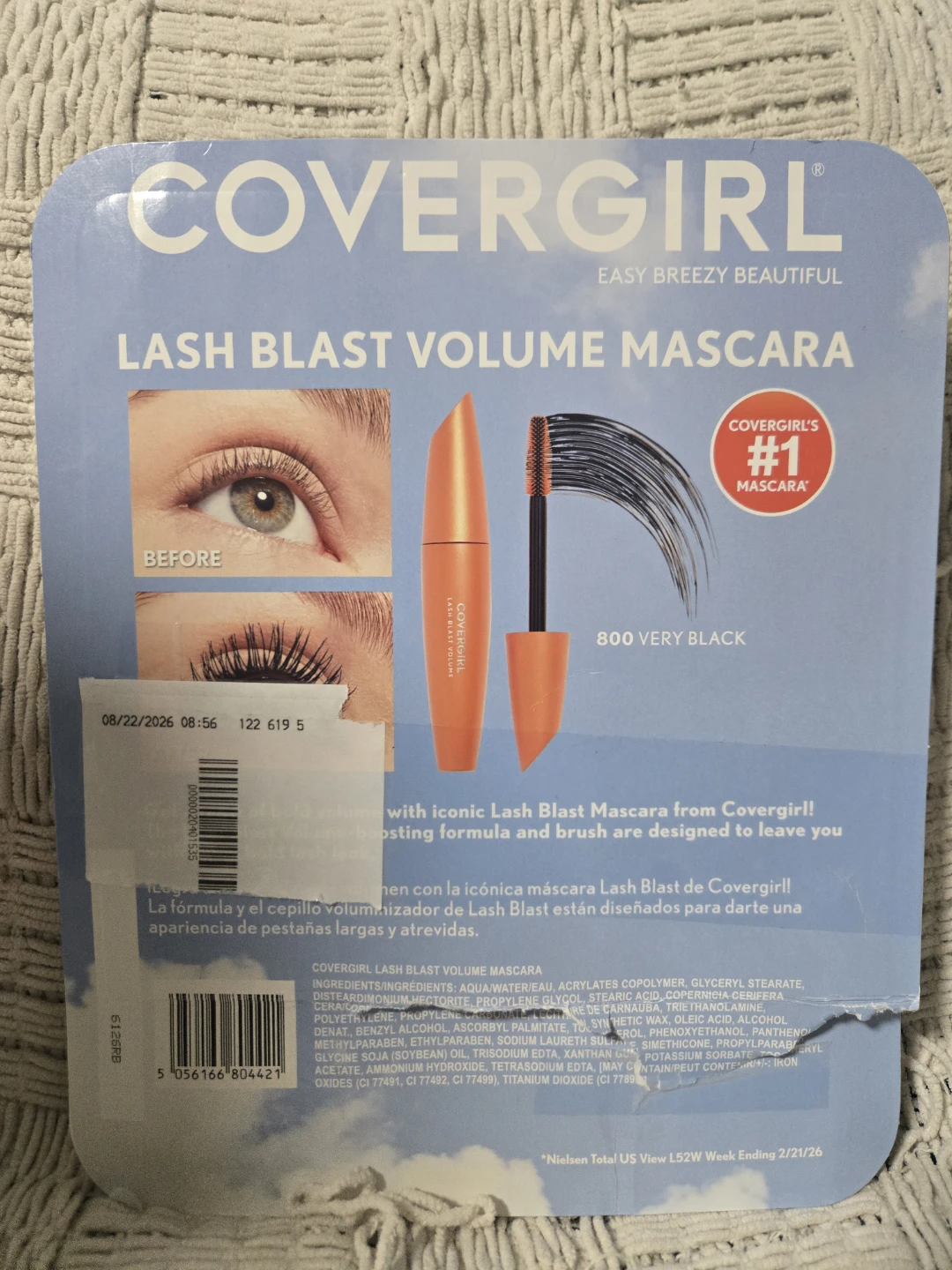 Covergirl Lash Blast Volume Mascara 3-Pack 800 Very Black - photo 2