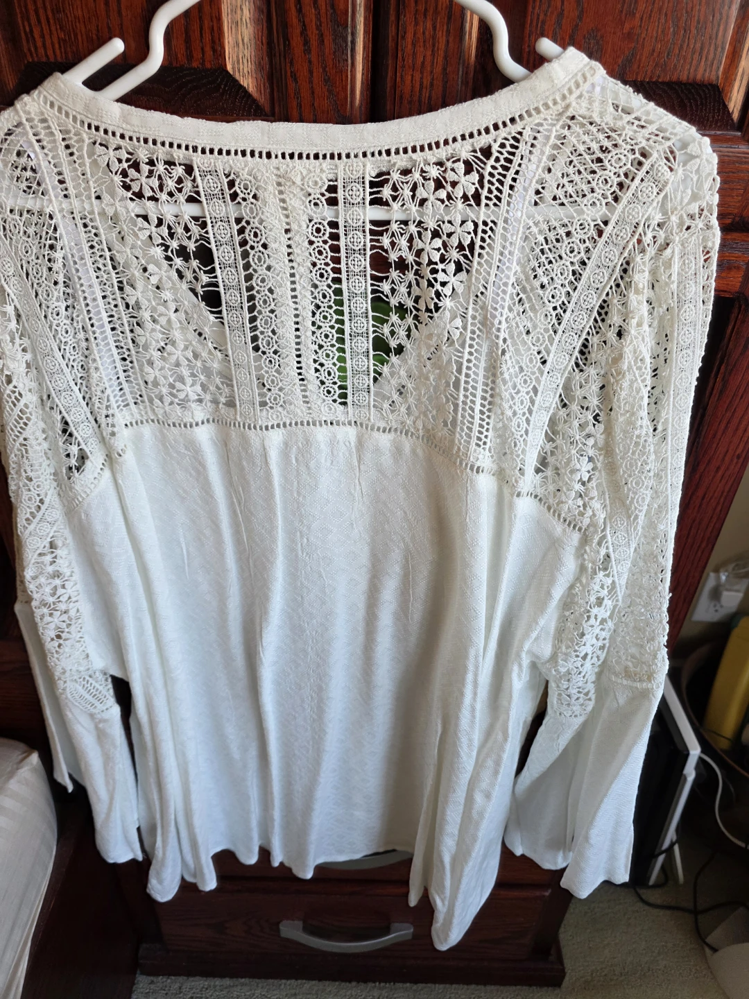 Starling Reine White Lace Blouse XXL - photo 2