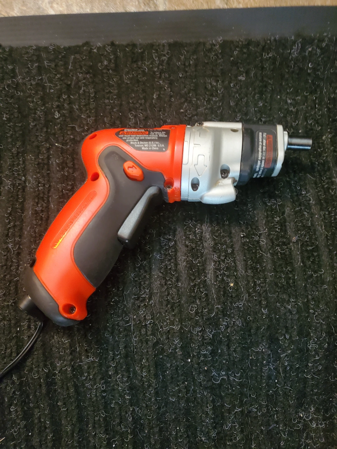 Black & Decker Corded Screwdriver