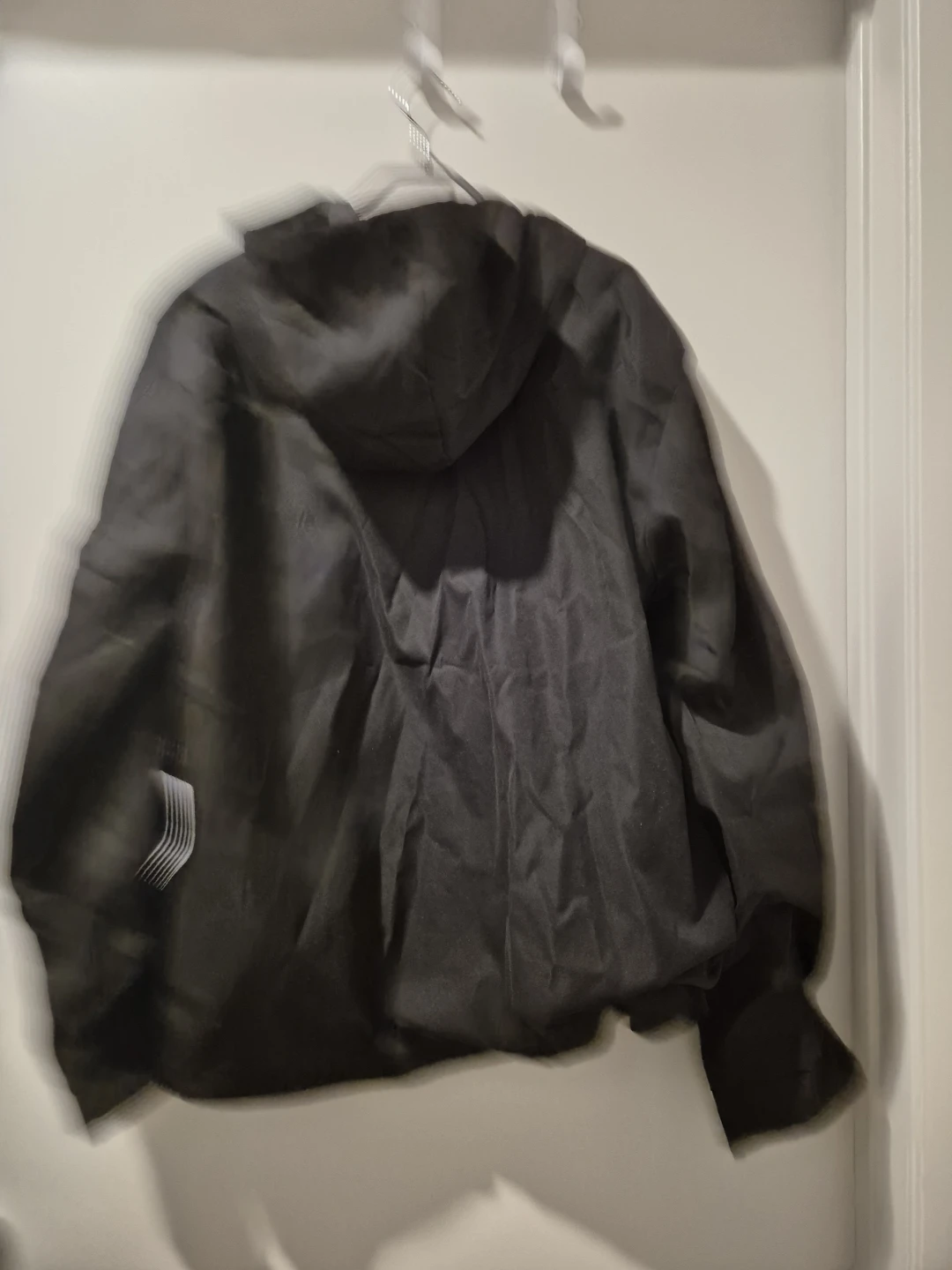 Black Hooded Utility Jacket Boohoo - photo 2