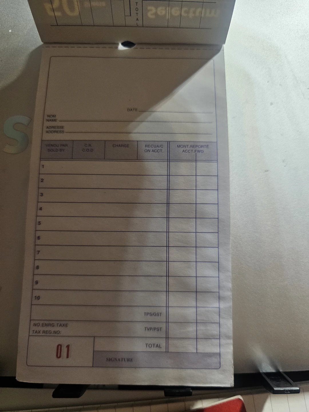 Selectum Carbonless Sales Book - photo 3