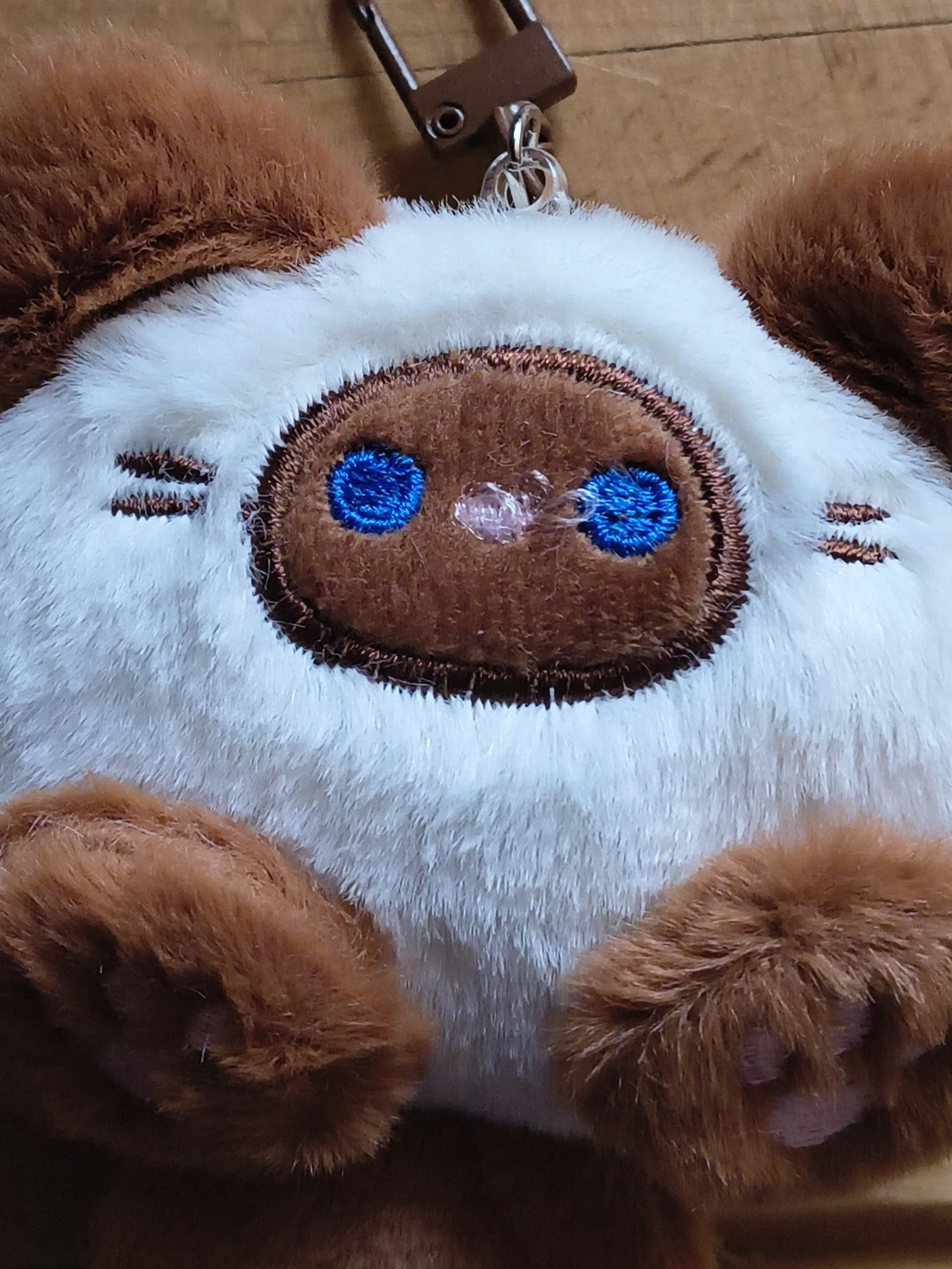 Siamese Cat Plush Keychain - photo 5