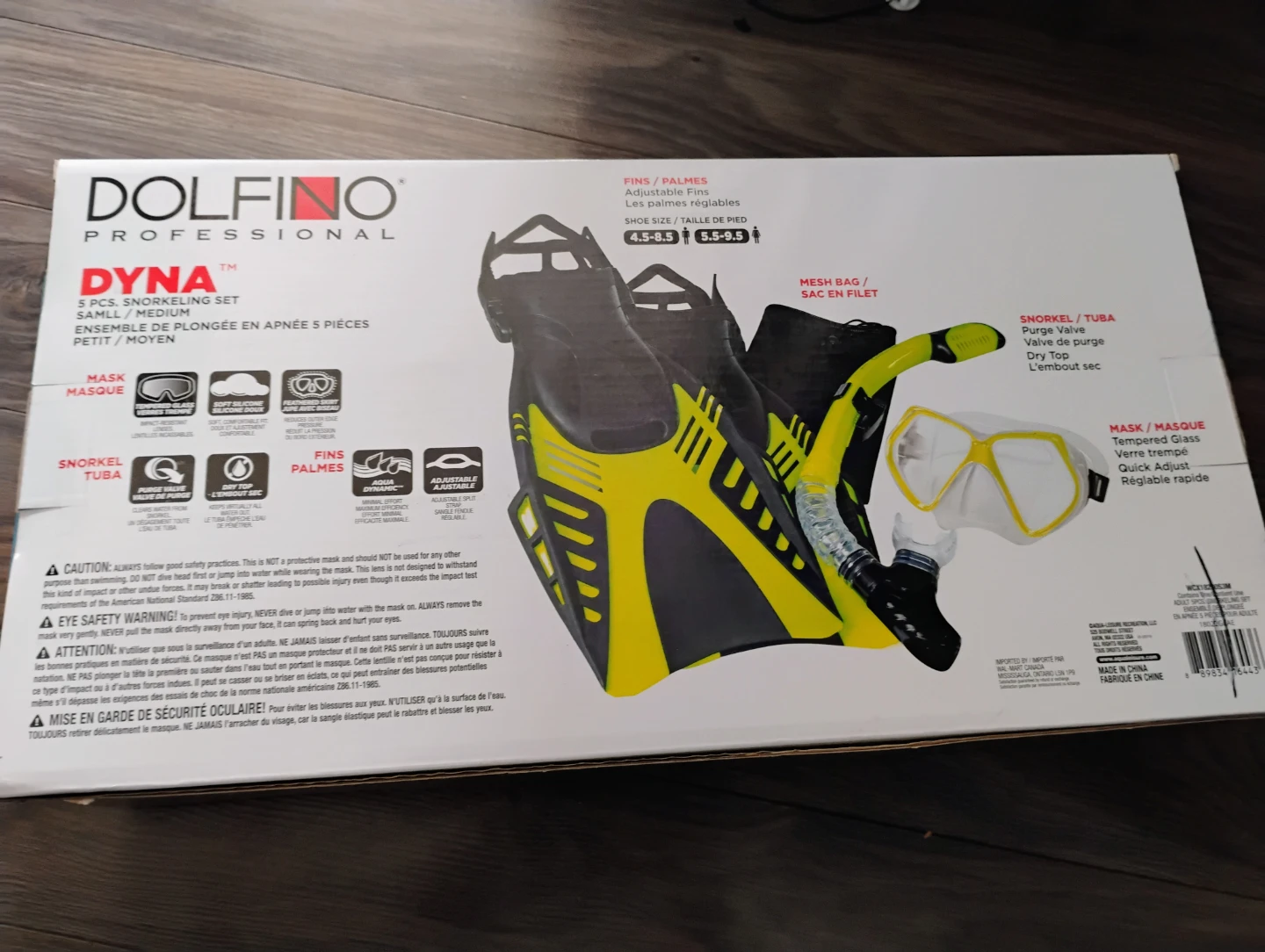 Dolfino Dyna 5-Piece Snorkeling Set - photo 4