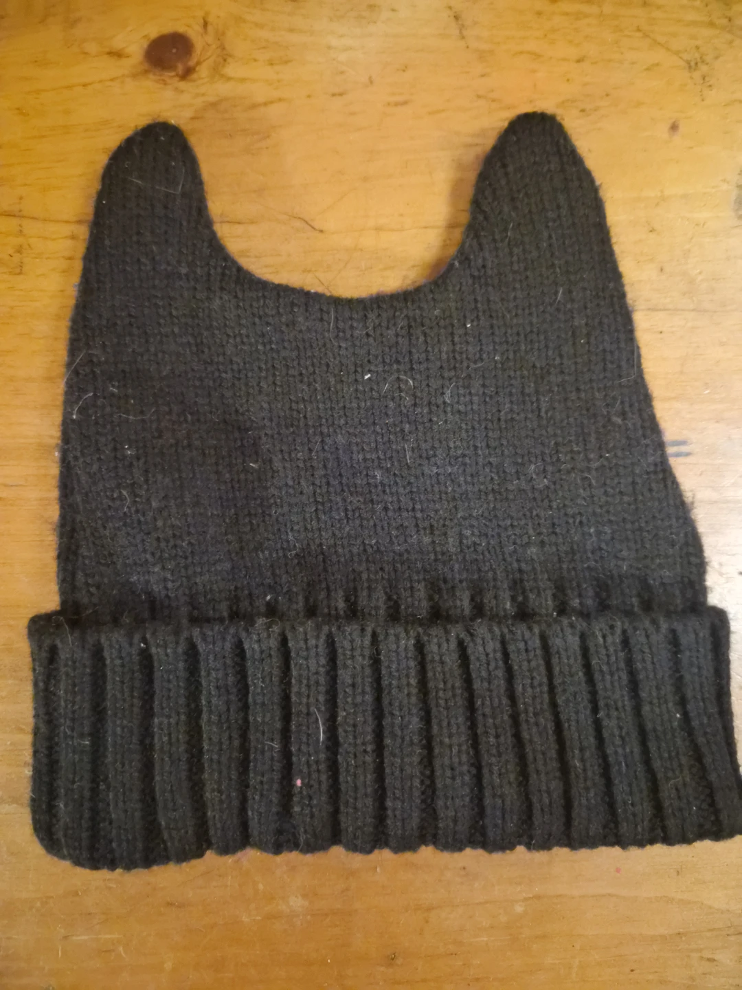 Black Cat Ear Beanie