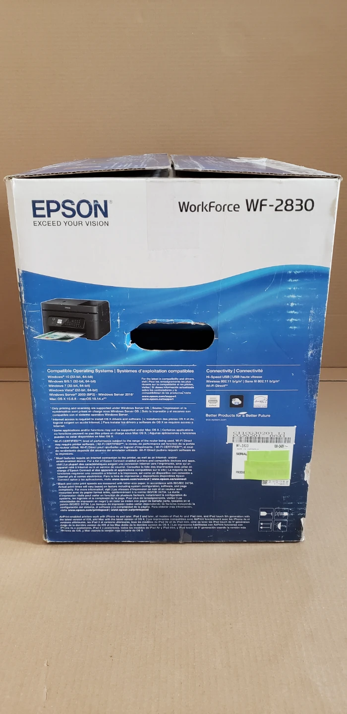 Epson WorkForce WF-2830 4-in-1 Printer - photo 4