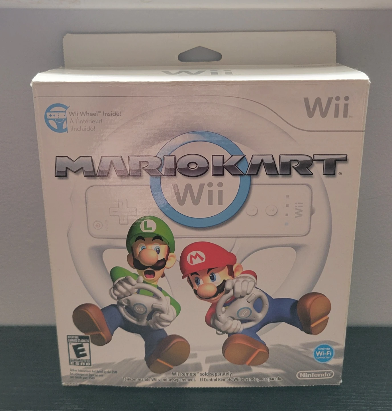 Mario Kart Wii with Wii Wheel