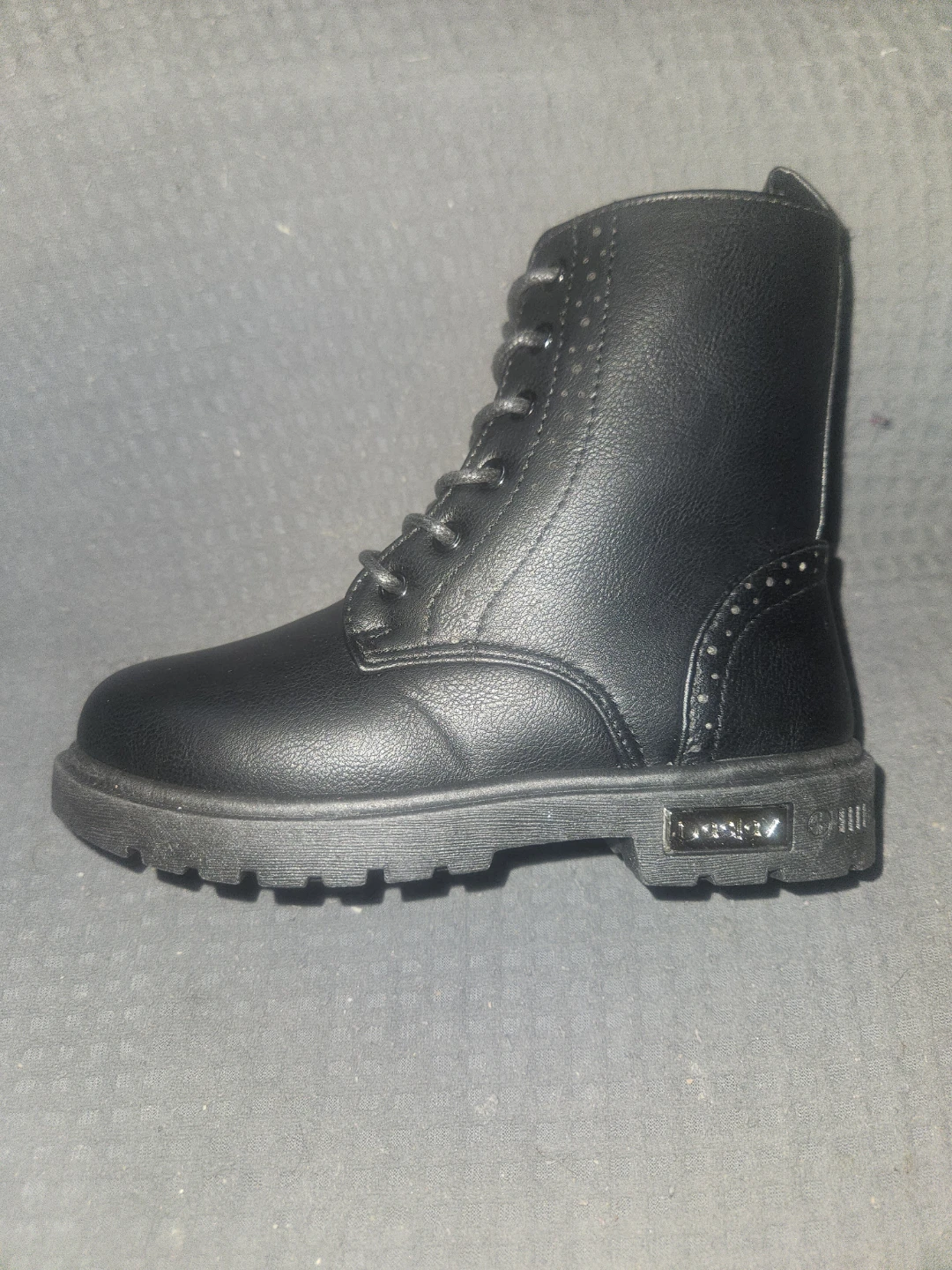 Daclay Black Lace-Up Boots - photo 2