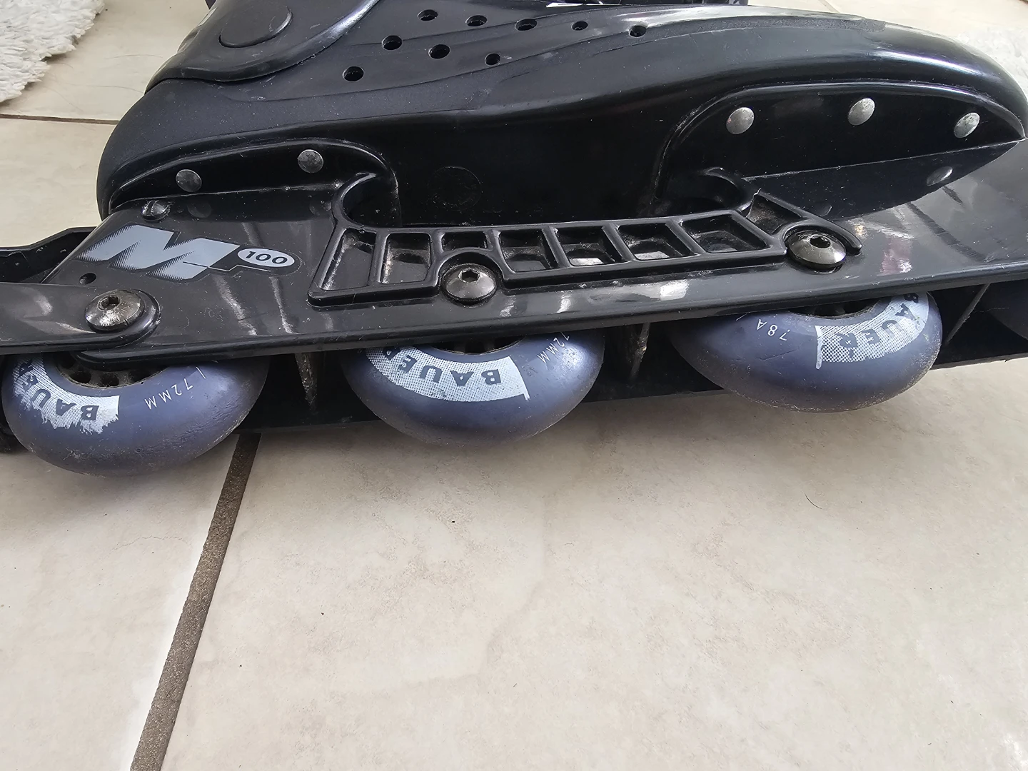 Mens Bauer inline skates (roller blades) size 9 - photo 3