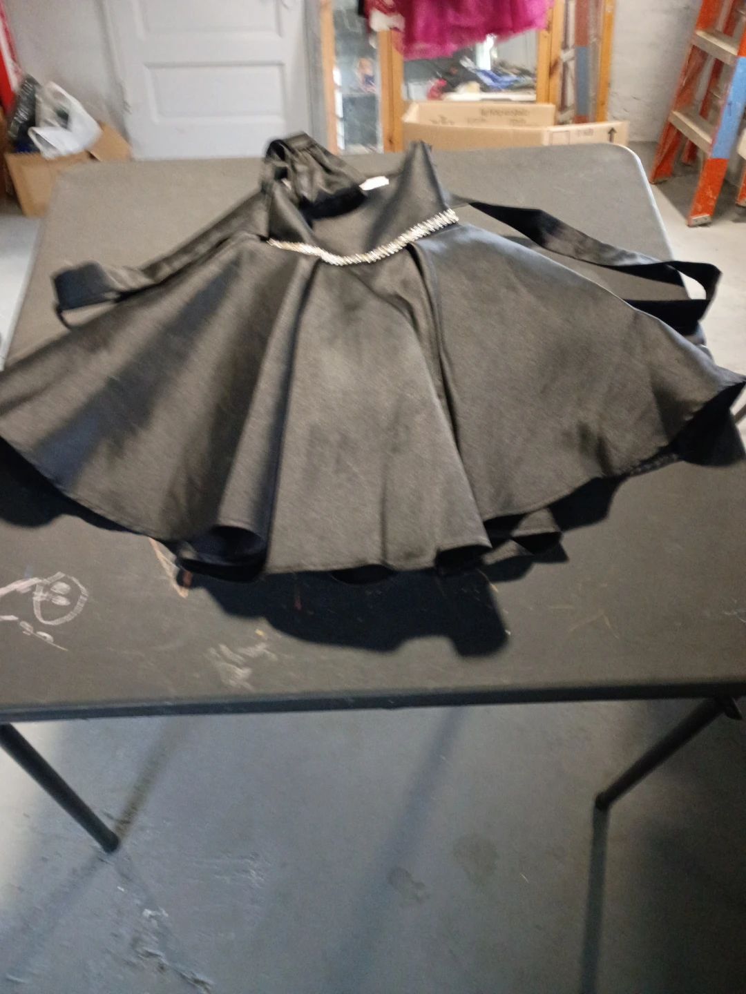 Girls Black Formal Dress