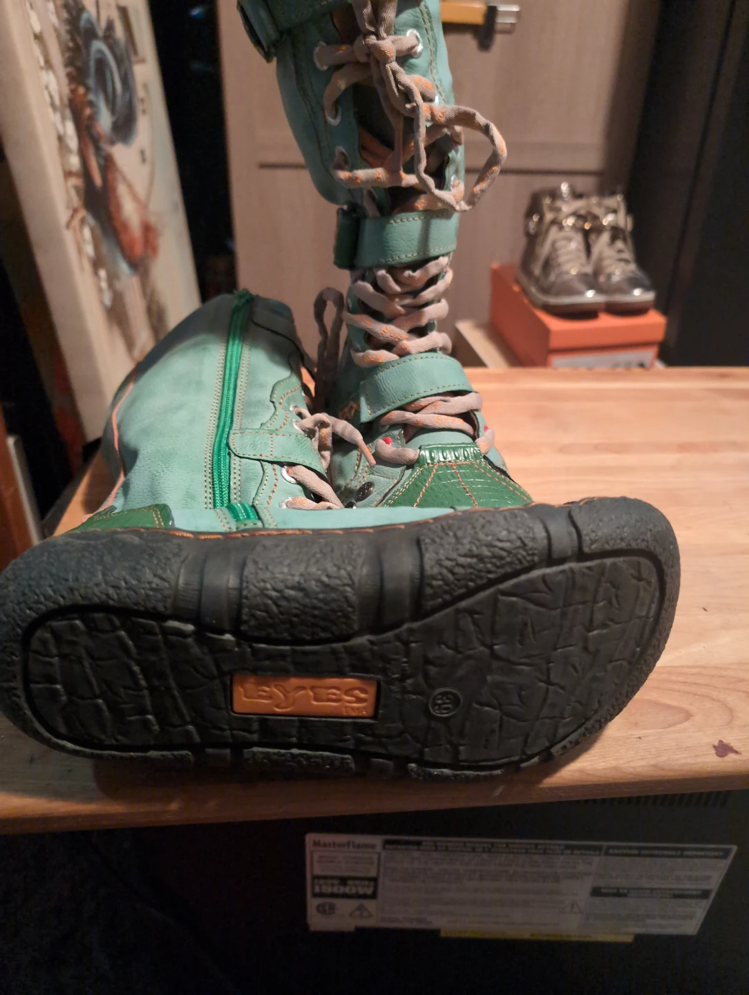 Eyes TMA Teal Green Mid-Calf Boots - photo 3