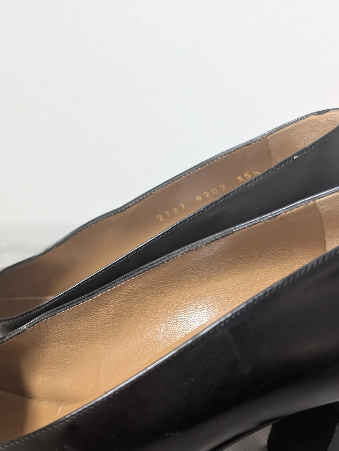 Sergio Rossi black leather pumps - photo 3