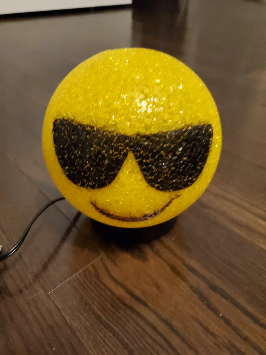 Emoji Sunglasses Table Lamp