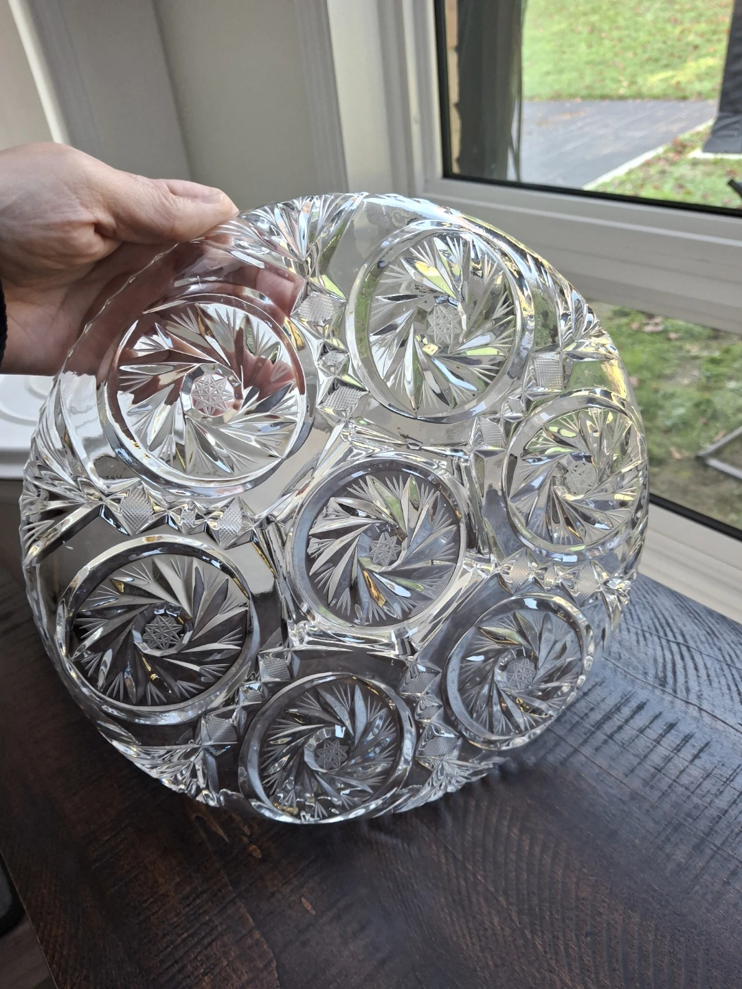 Heavy glass cheese plate. - photo 2