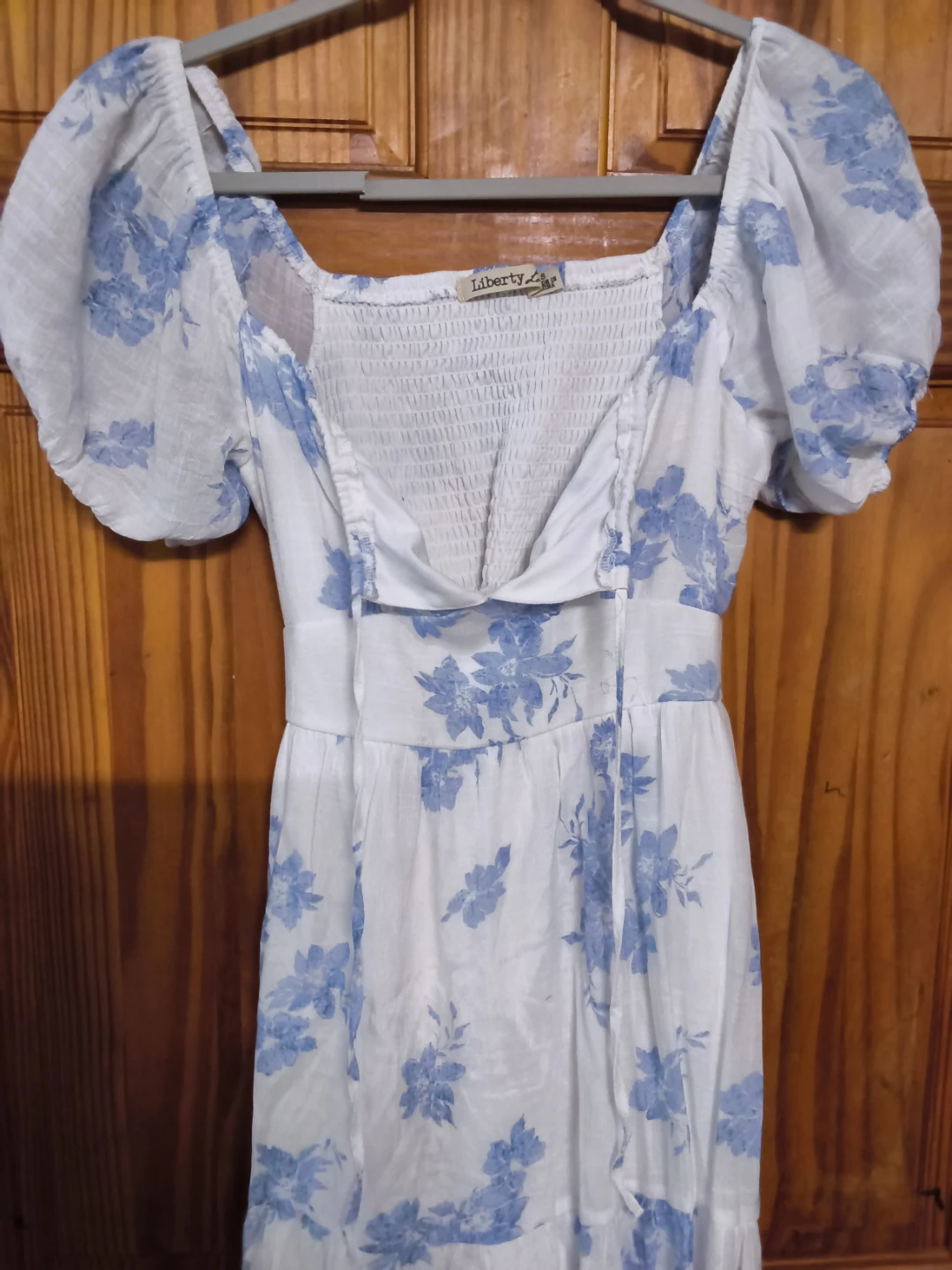 Liberty Love White and Blue Floral Dress - photo 2