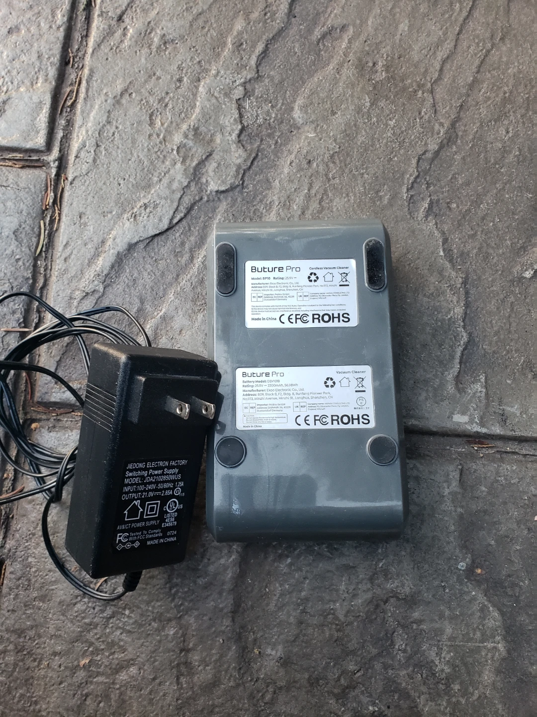 Buture Pro Cordless Vacuum Battery and Charger