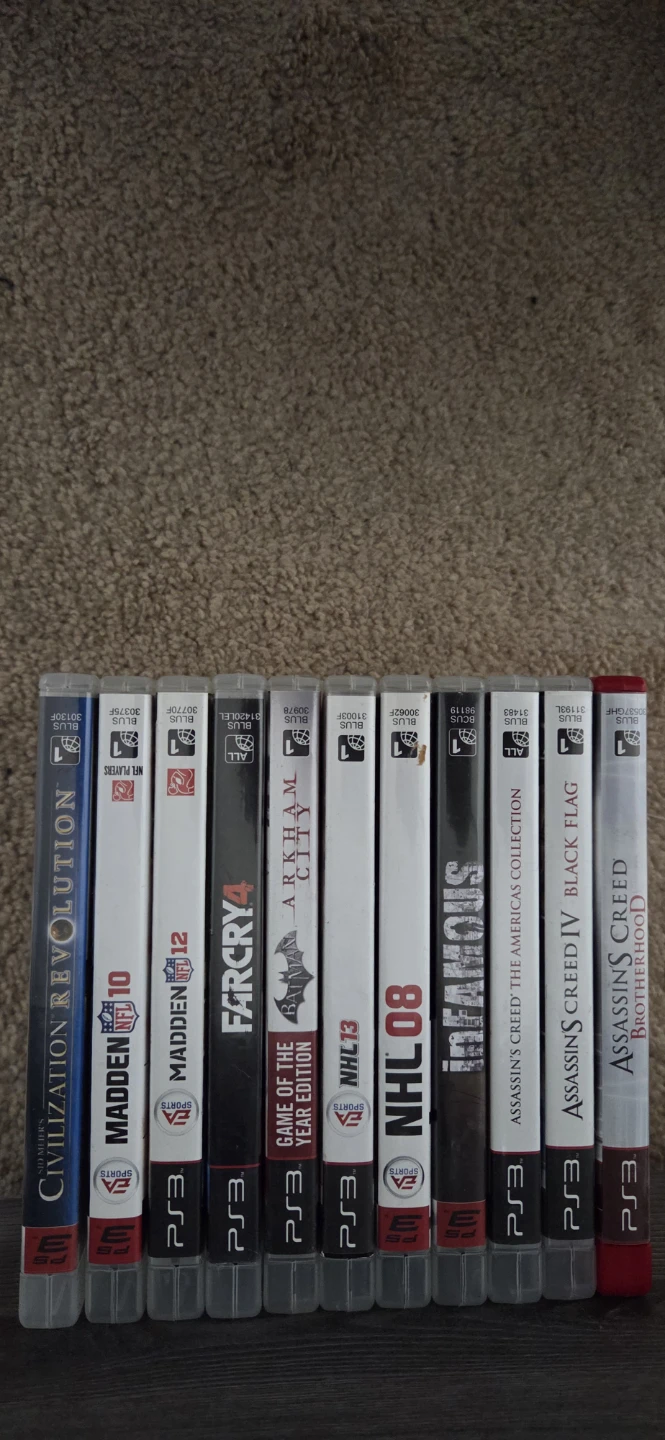 Sony PlayStation 3 Console with 11 Games - photo 4