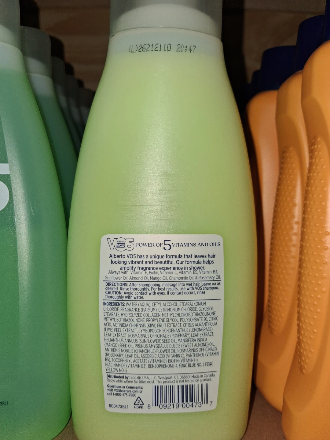 Alberto VO5 Tropical Lime Conditioner 18 fl oz - photo 2