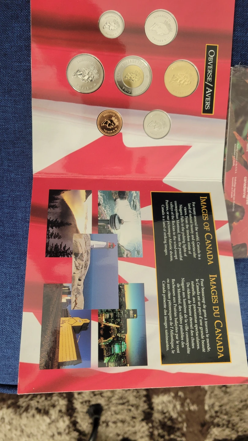 1997 Oh Canada! Uncirculated Coin Set - photo 4