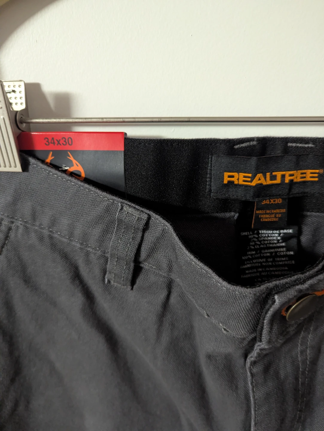 Mens Canvas Pants - Size 34x30 - photo 2