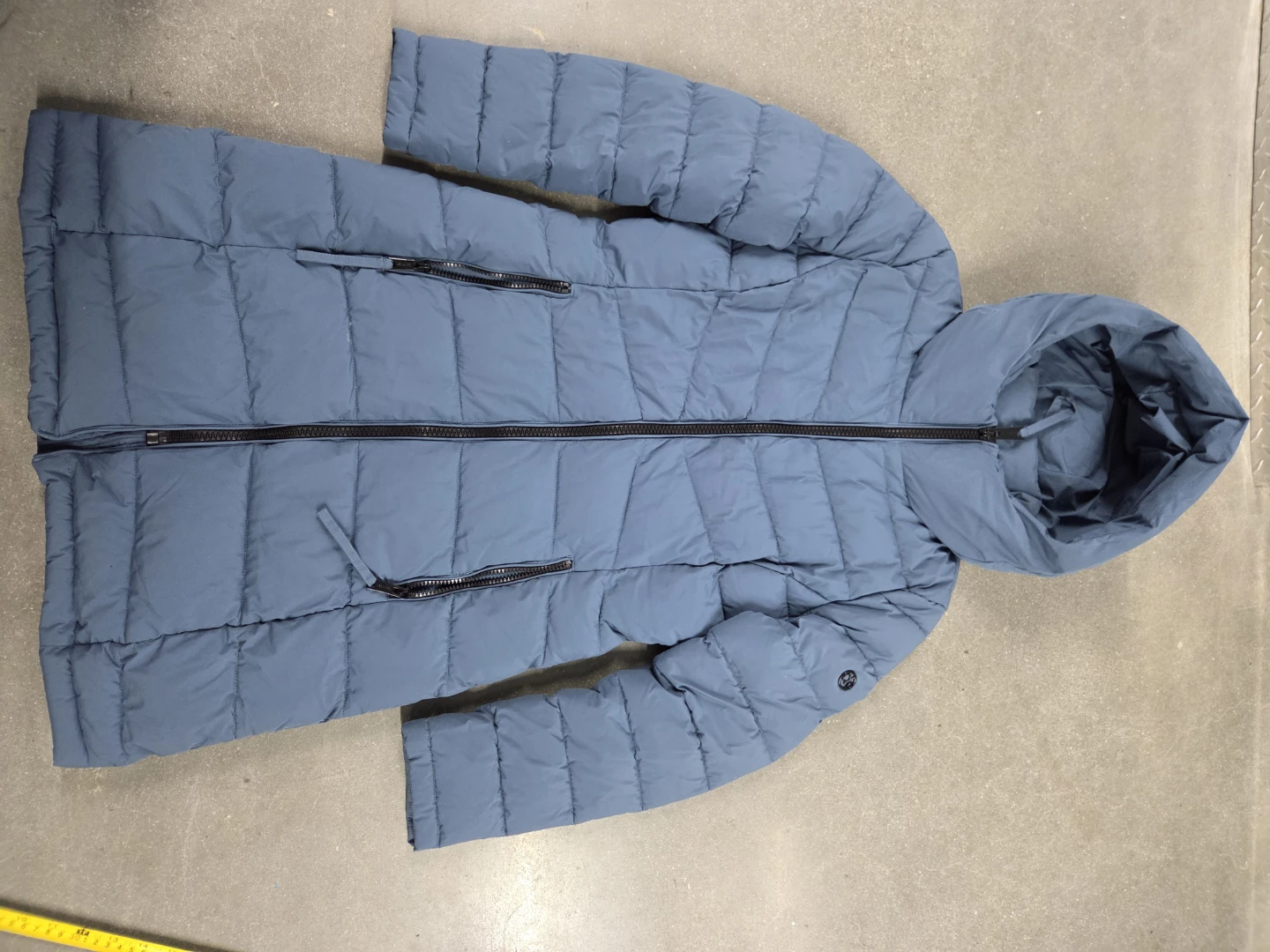Calvin Klein Blue Puffer Jacket