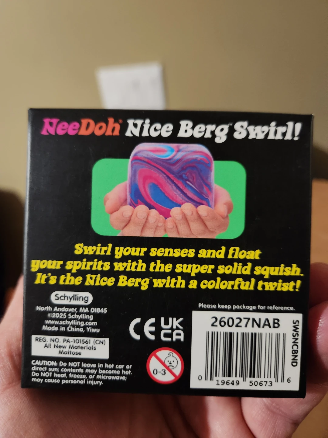 NeeDoh Nice Berg Swirl Fidget Toy - photo 3