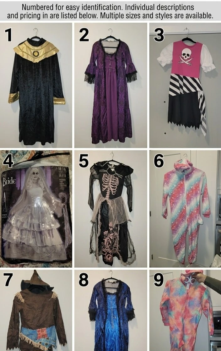 Assorted Childrens Halloween Costumes - photo 5