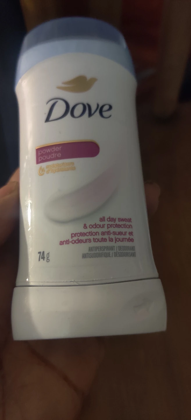 3 x Dove Powder Antiperspirant Deodorant 74g - photo 3