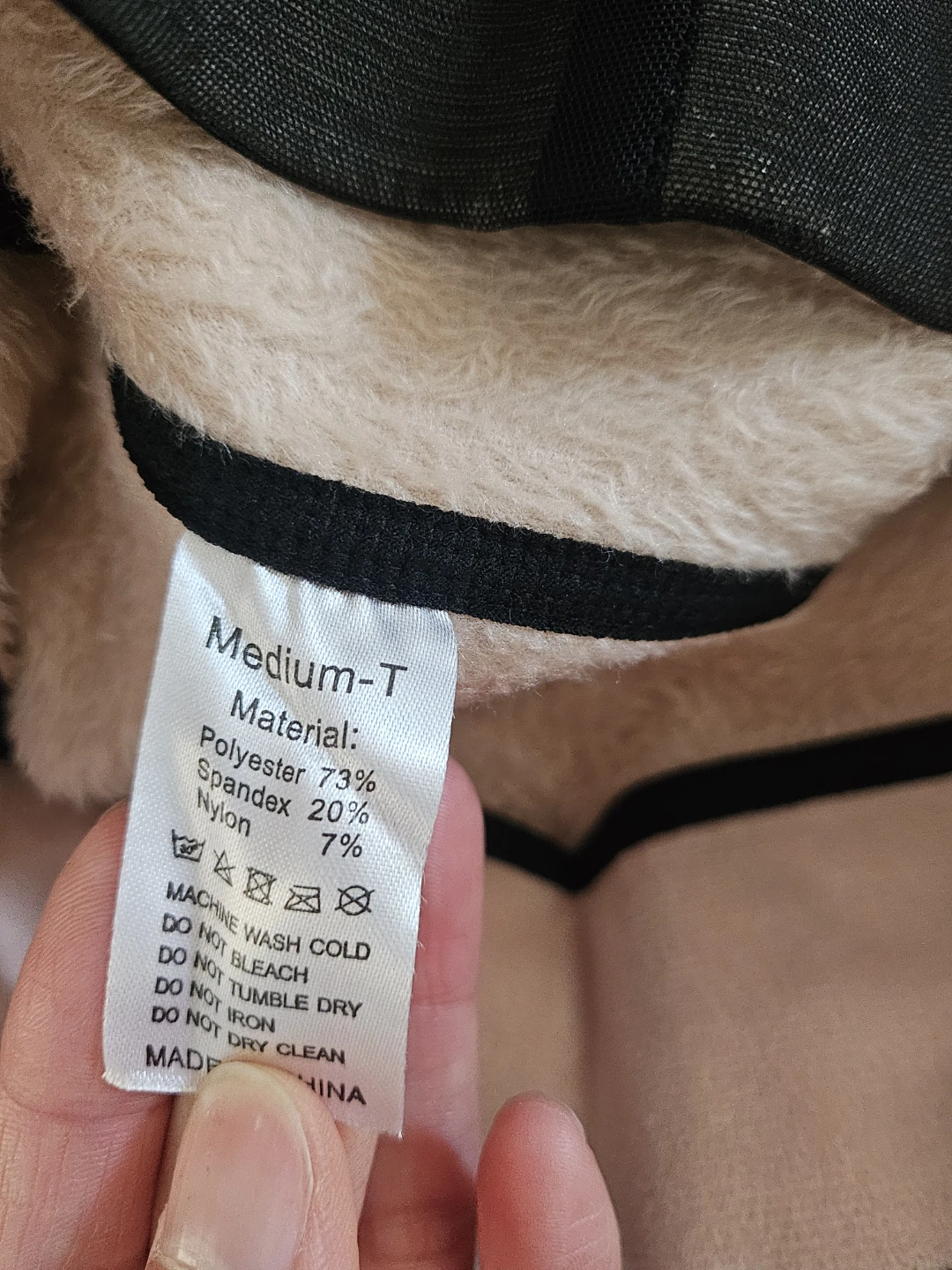 Fleece-Lined Tights Size Medium - photo 3