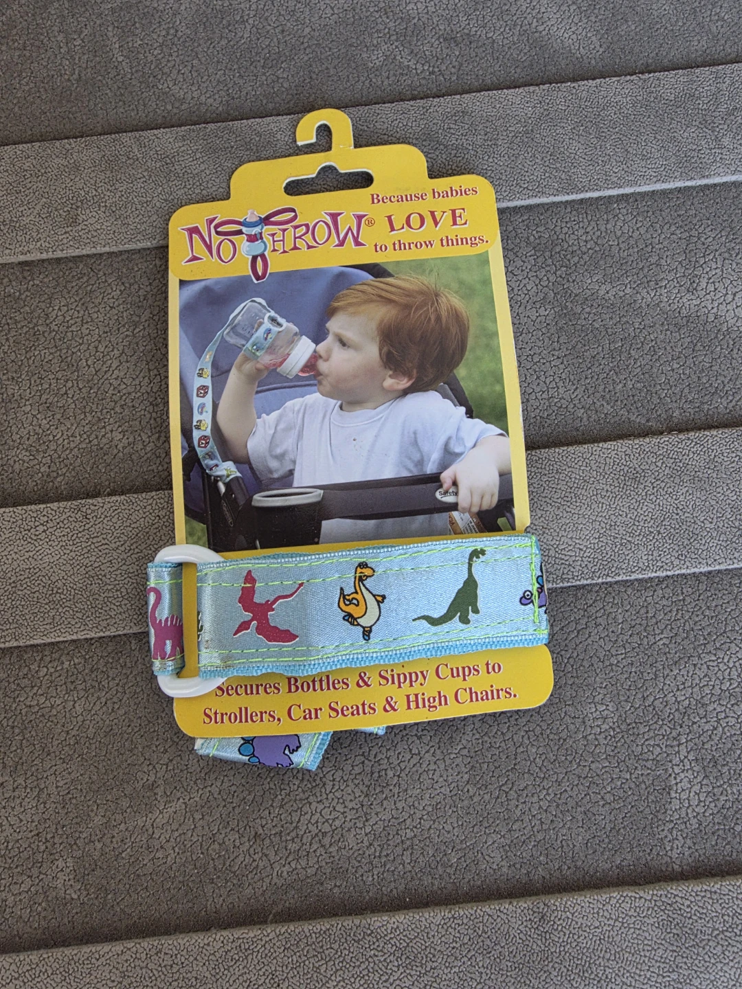 No-Throw Bottle and Sippy Cup Tether