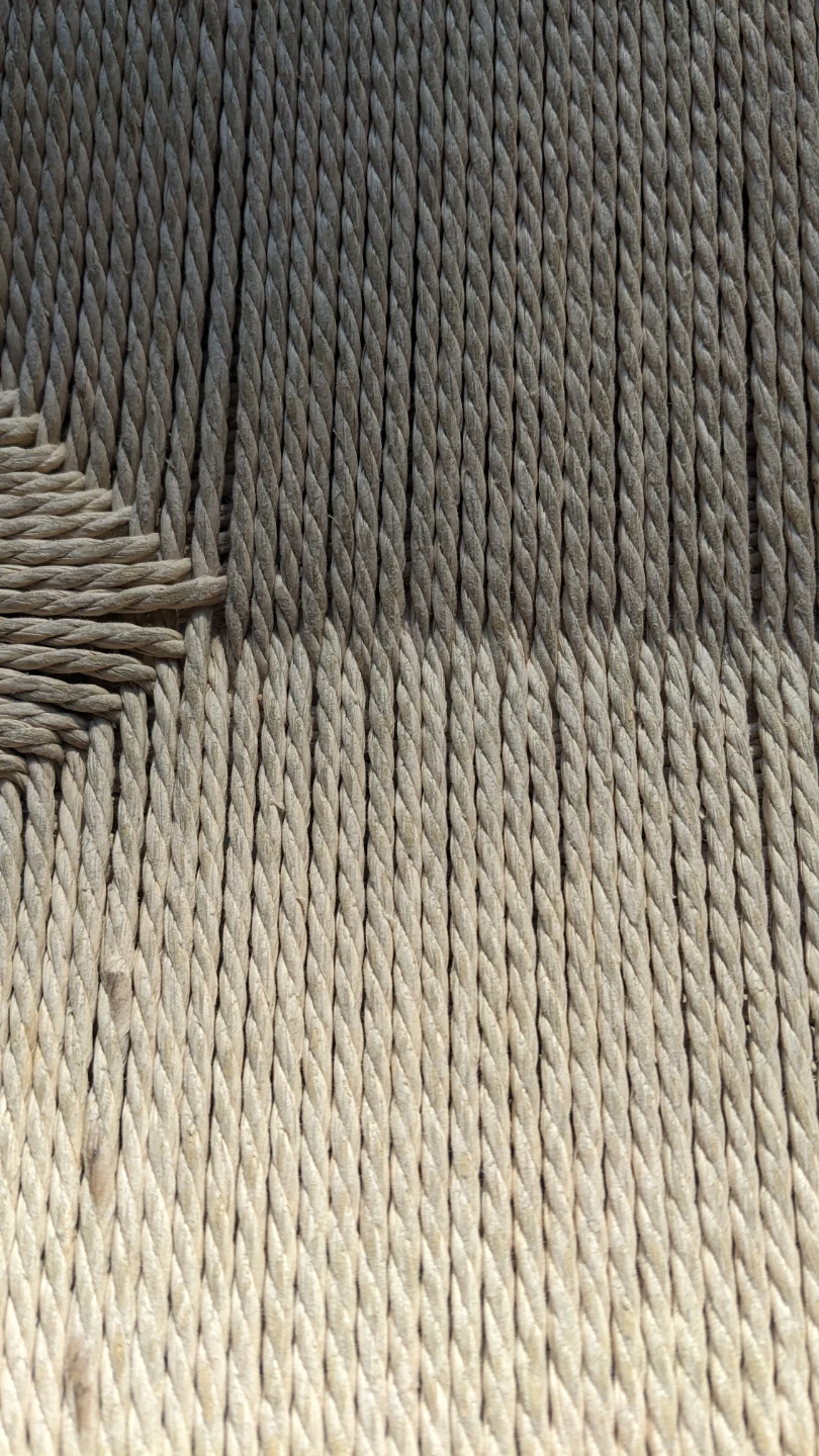 Woven Rope Seat Bar Stool - photo 4