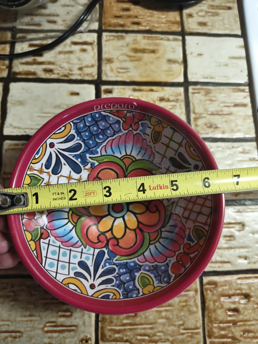 Prepara Melamine Patterned Bowl - photo 3