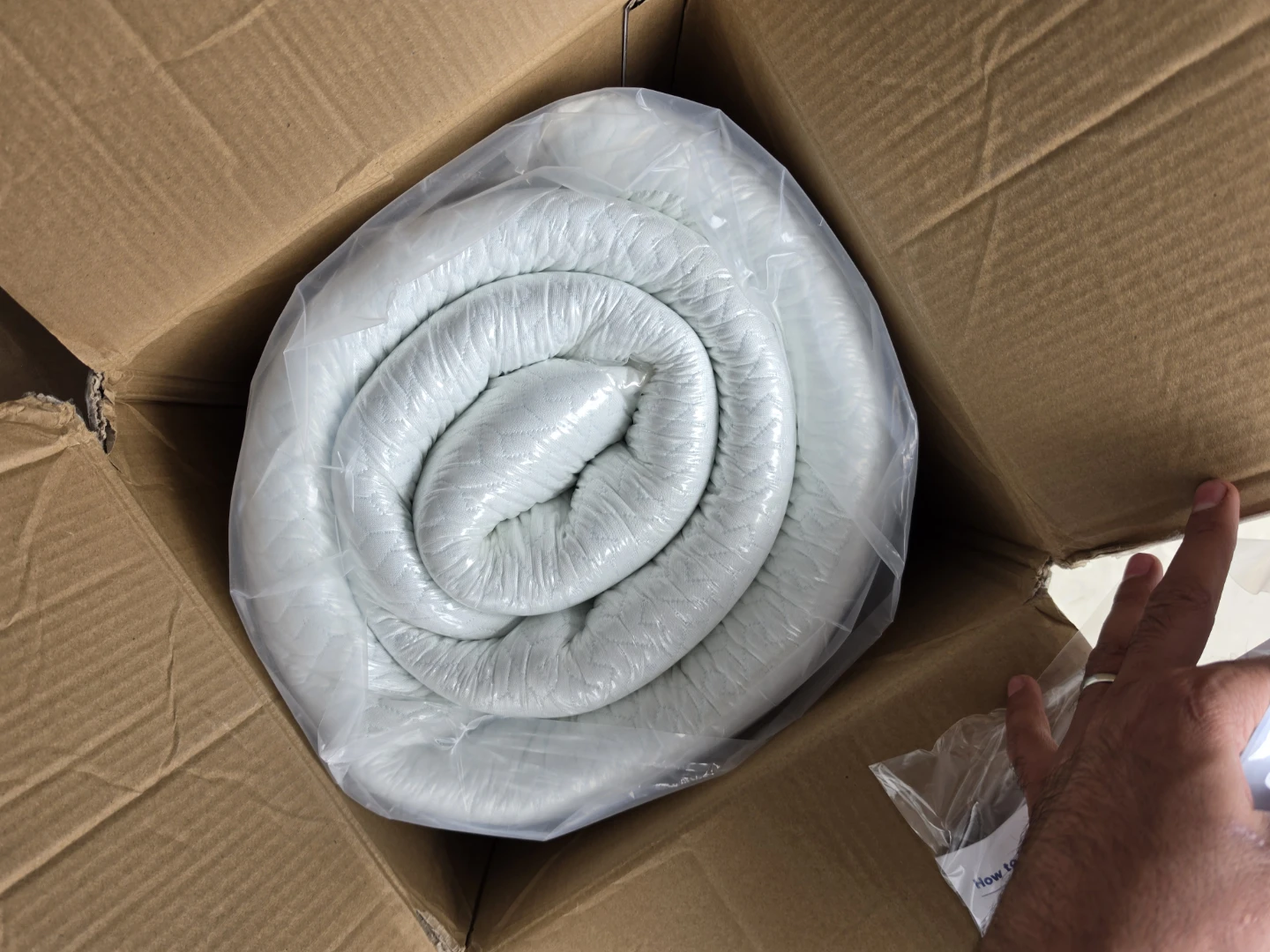 3-Inch Gel-Infused Memory Foam Mattress Topper - photo 2