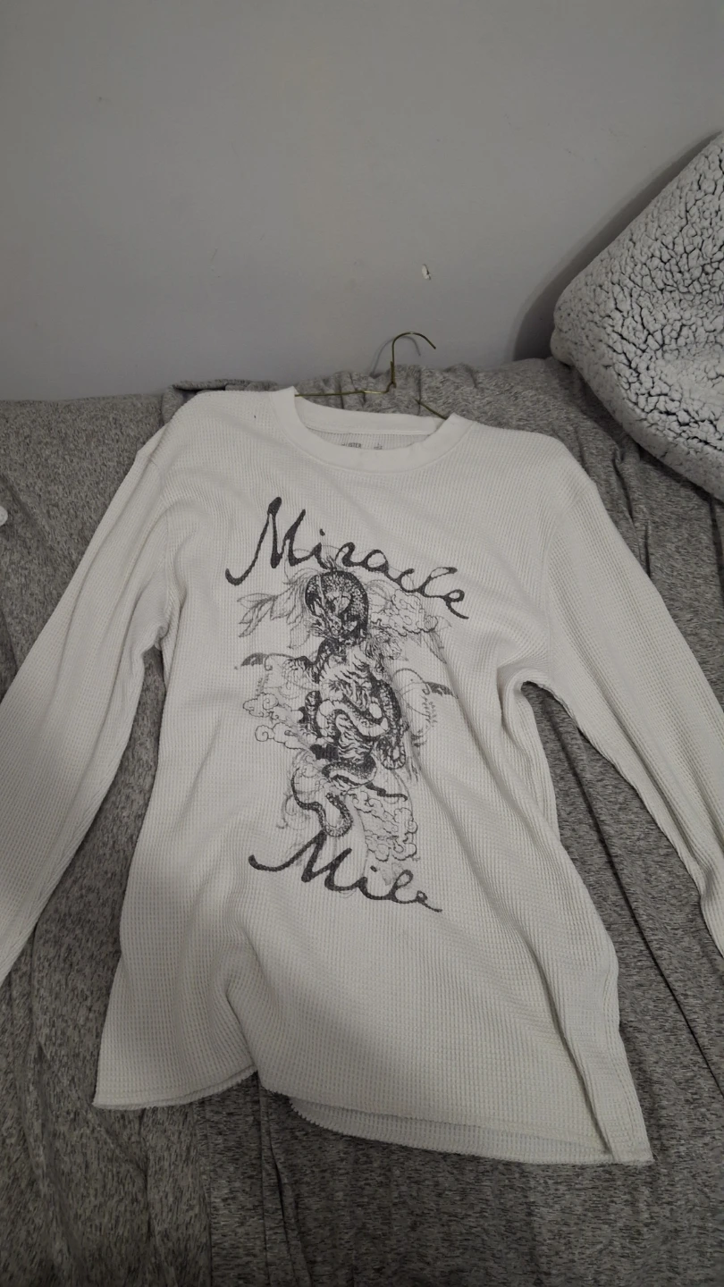 Hollister Miracle Mile Waffle Knit Long Sleeve