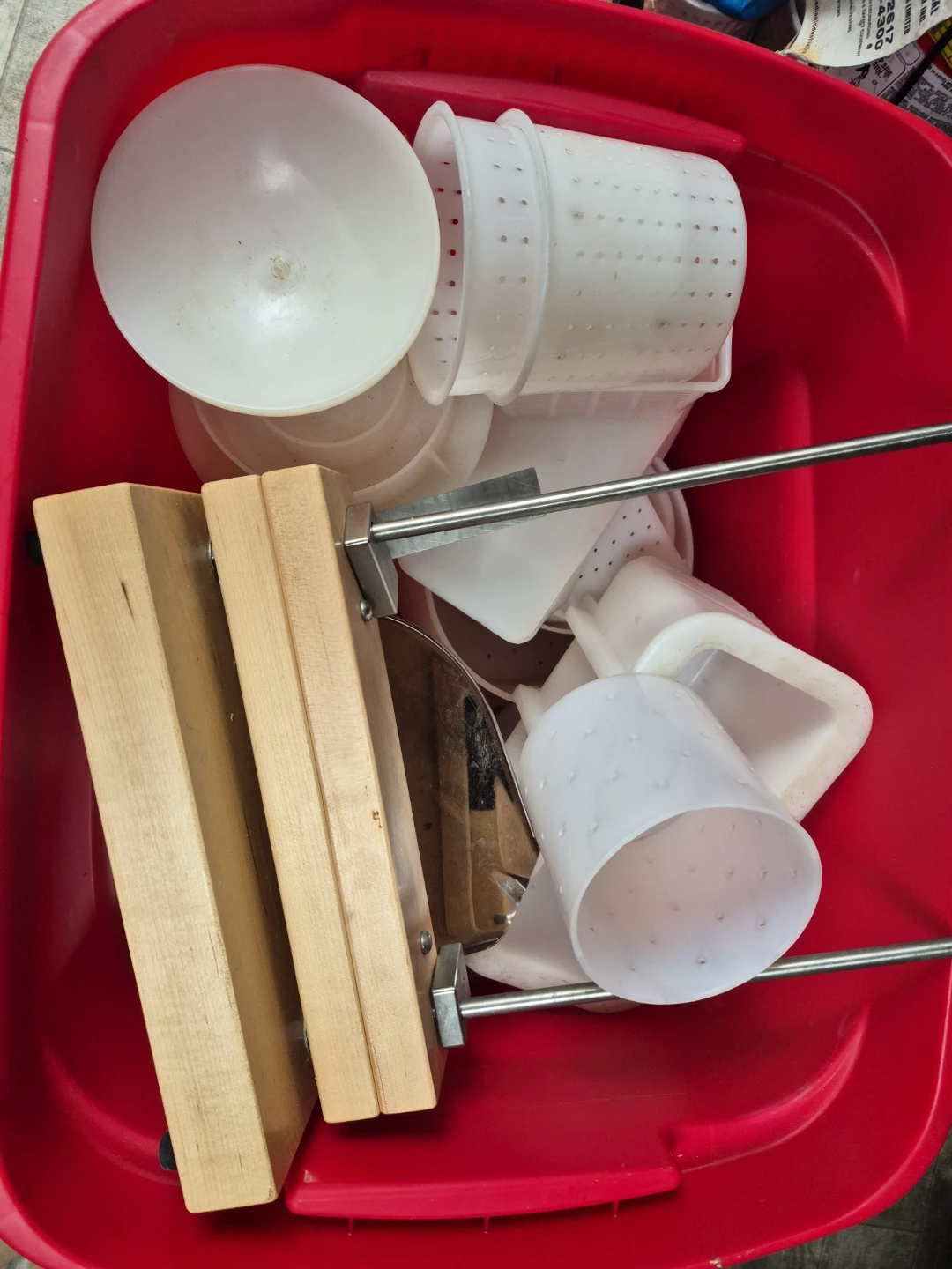 Cheese Making Kit with Press and Molds