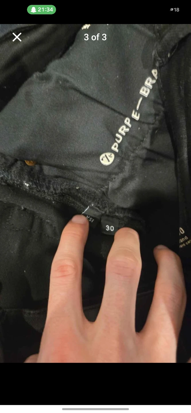 Purple Brand Black Distressed Jeans - photo 3