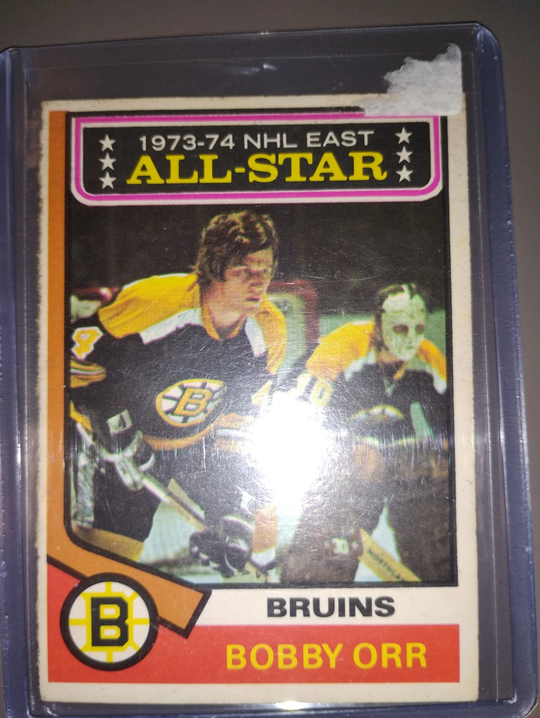 1973-74 Bobby Orr NHL East All-Star Card