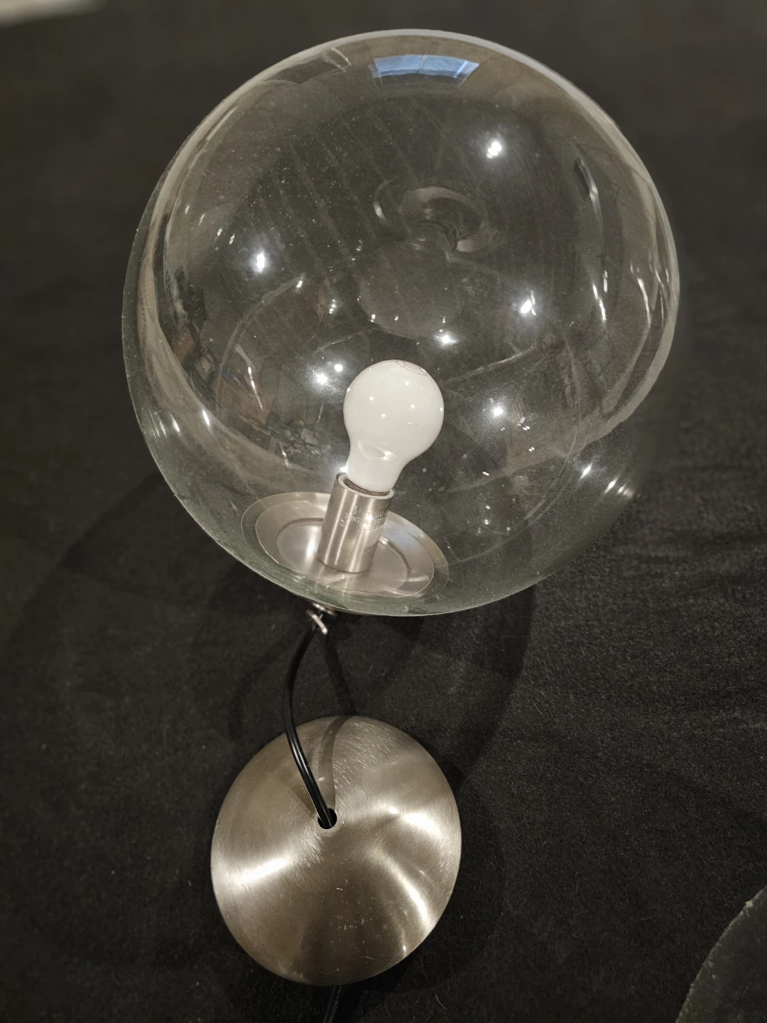 Set of Two Globe Pendant Lights - photo 2