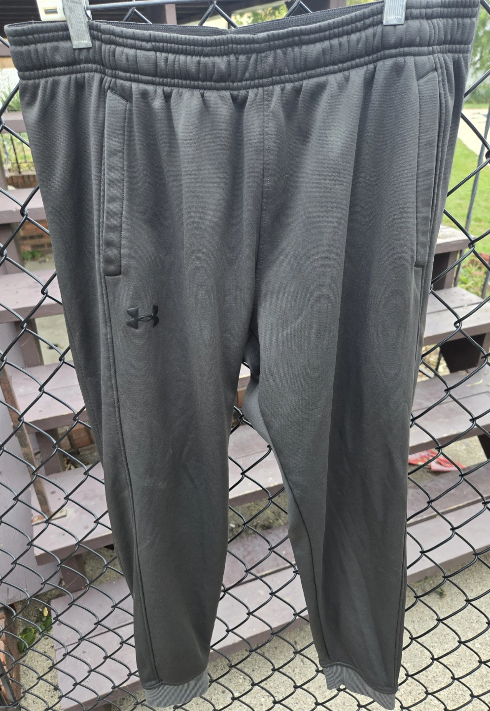 COLDGEAR Under Armour Men's Large Fleece Joggers.  EUC. - photo 3