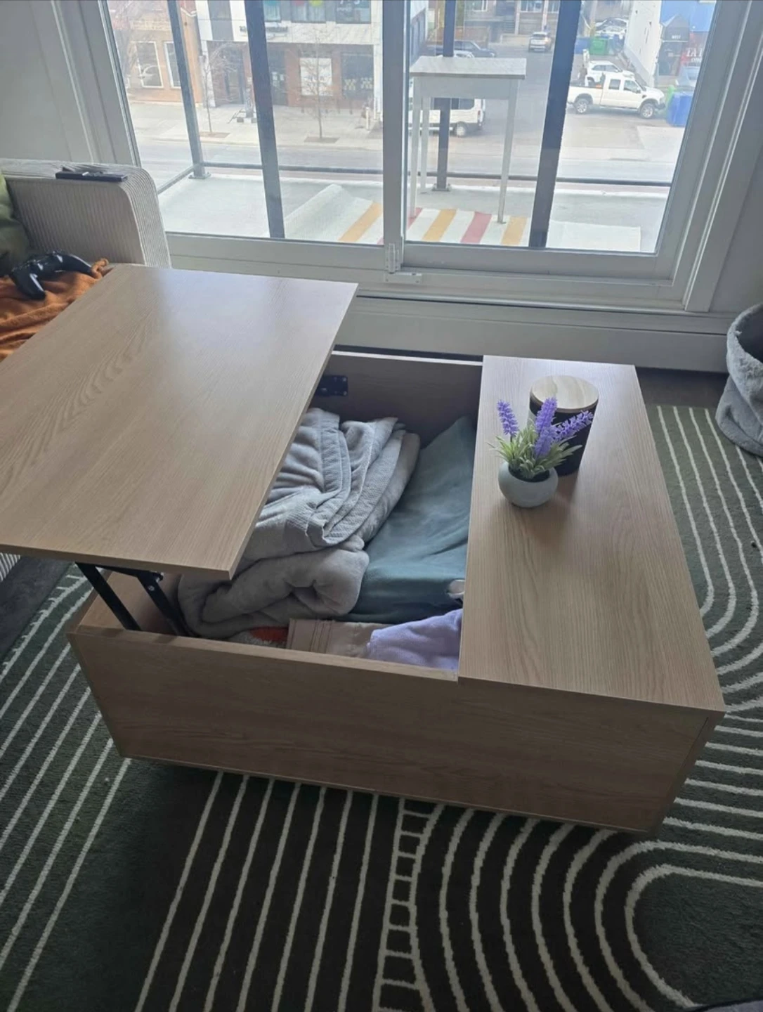Lift-top Coffee Table w/ Storage (NEED GONE ASAP) - photo 2